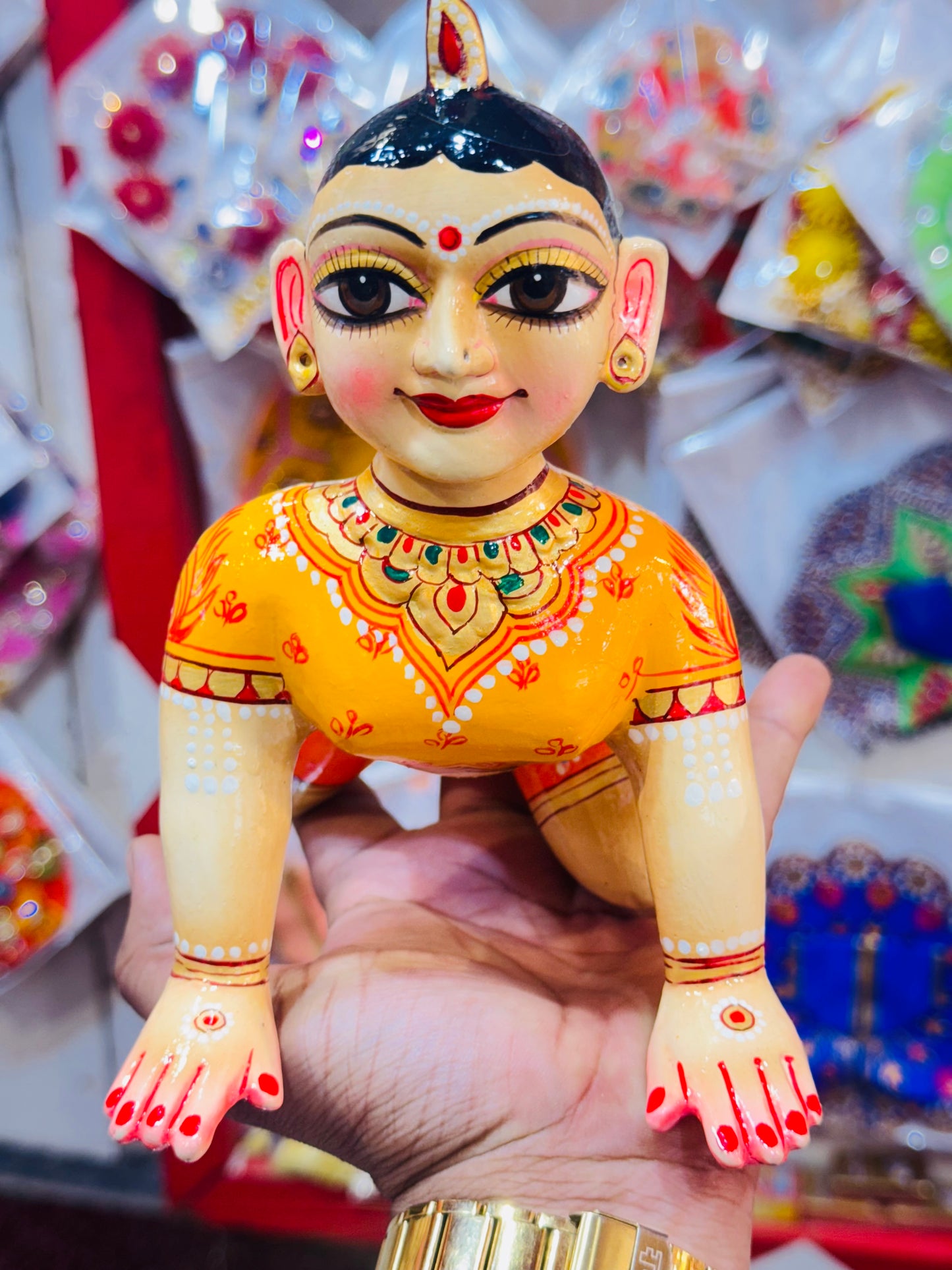 10no Radharani skin full body makeup Balradharani ki murti