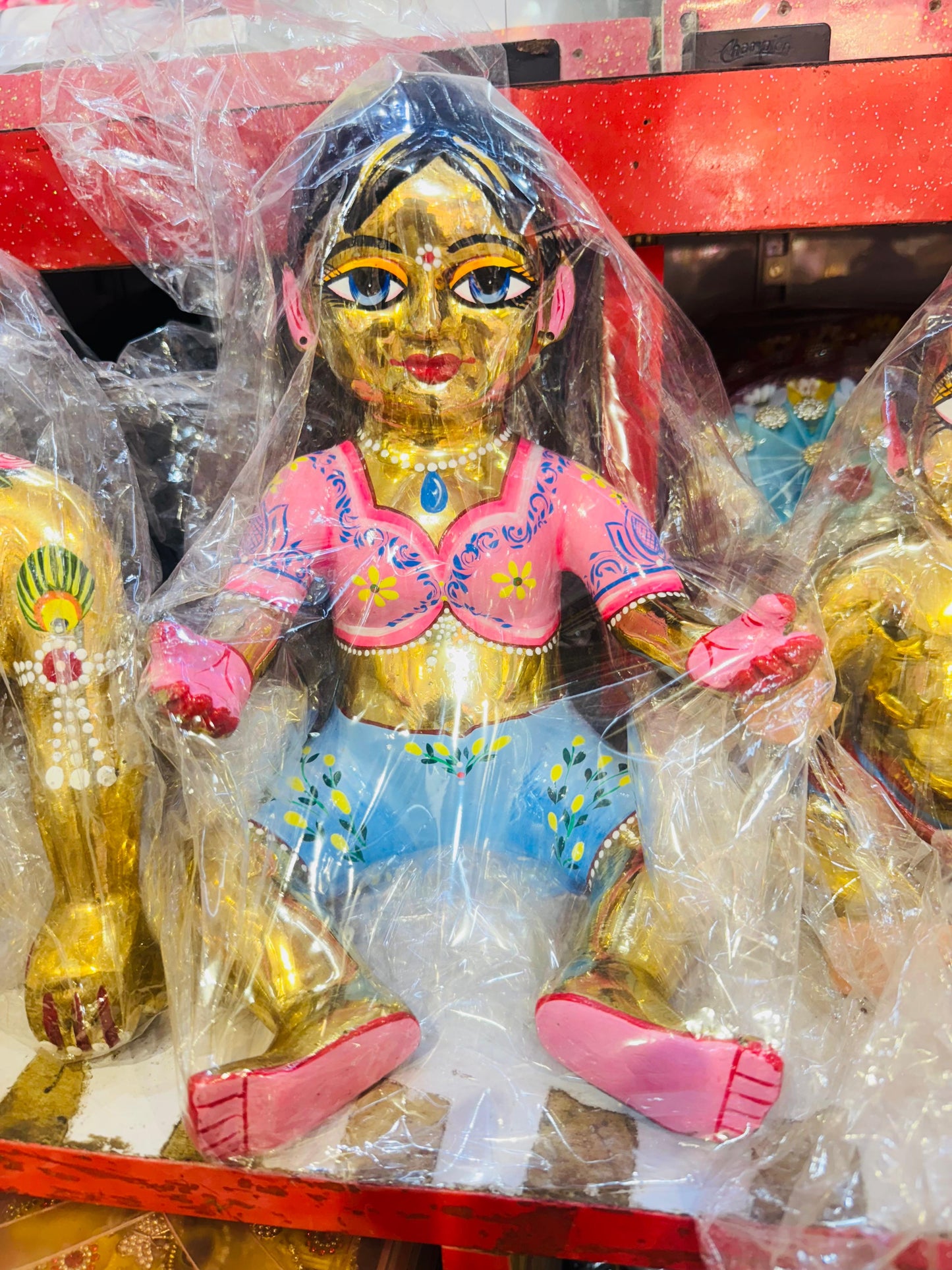 12no lali radharani in full body makeup shringar