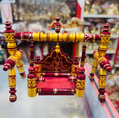 Wooden folding jhula