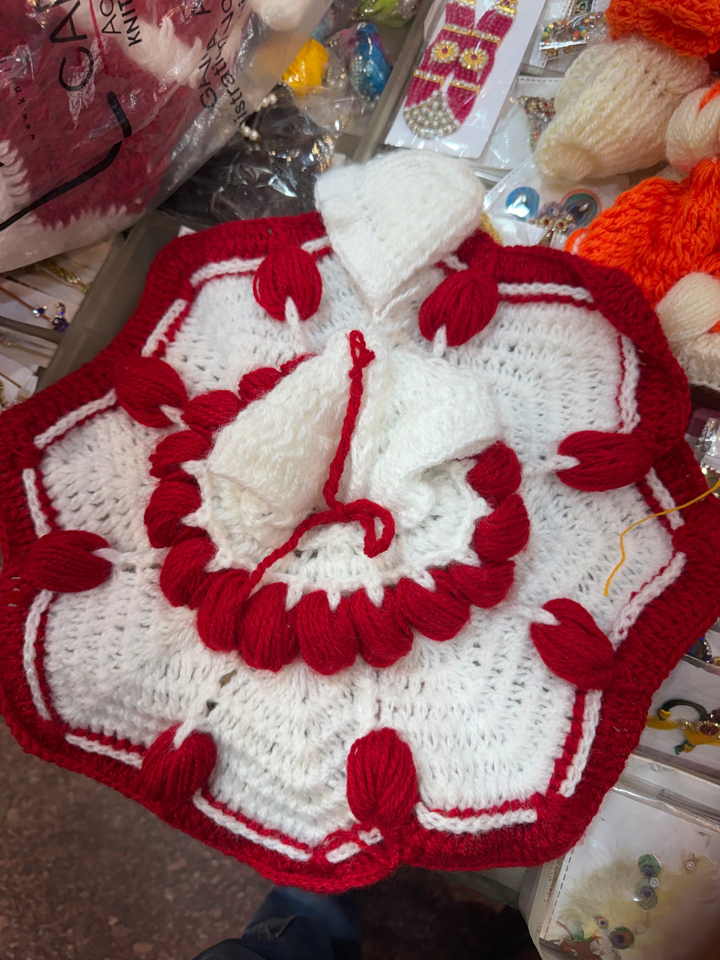 12no Woolen dress for laddugopalji