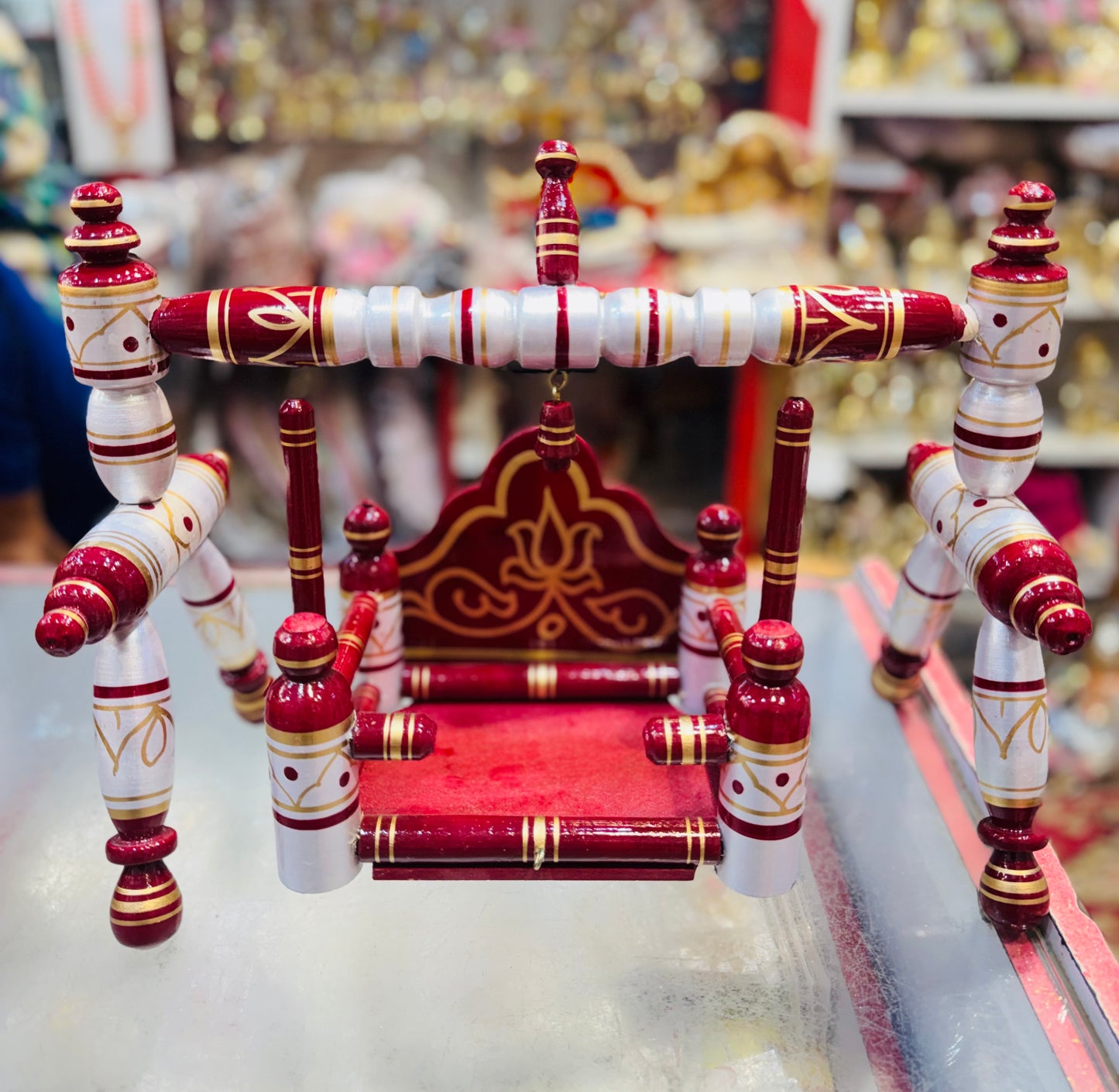 Wooden folding jhula