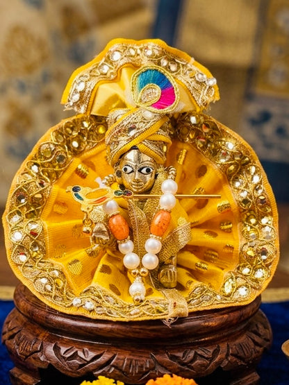 Laddugopalji with shringar