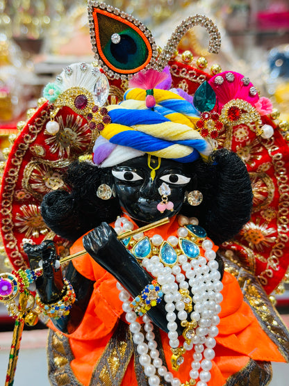 Shri Radharamanji ka Ashtdhatu ka shri vigreh